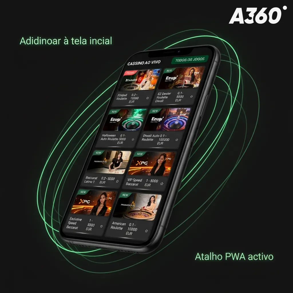 Chrome no Android exibindo menu ••• com 'Adicionar à tela inicial' e ícone PWA na tela inicial.