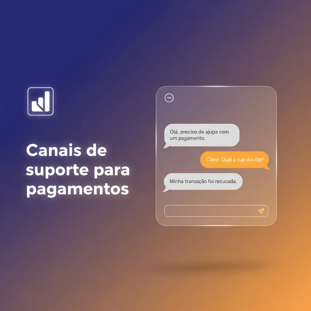 Canais de suporte para pagamentos: chat ao vivo, Central de Ajuda, e-mail, WhatsApp e Telegram, para depósito/saque.
