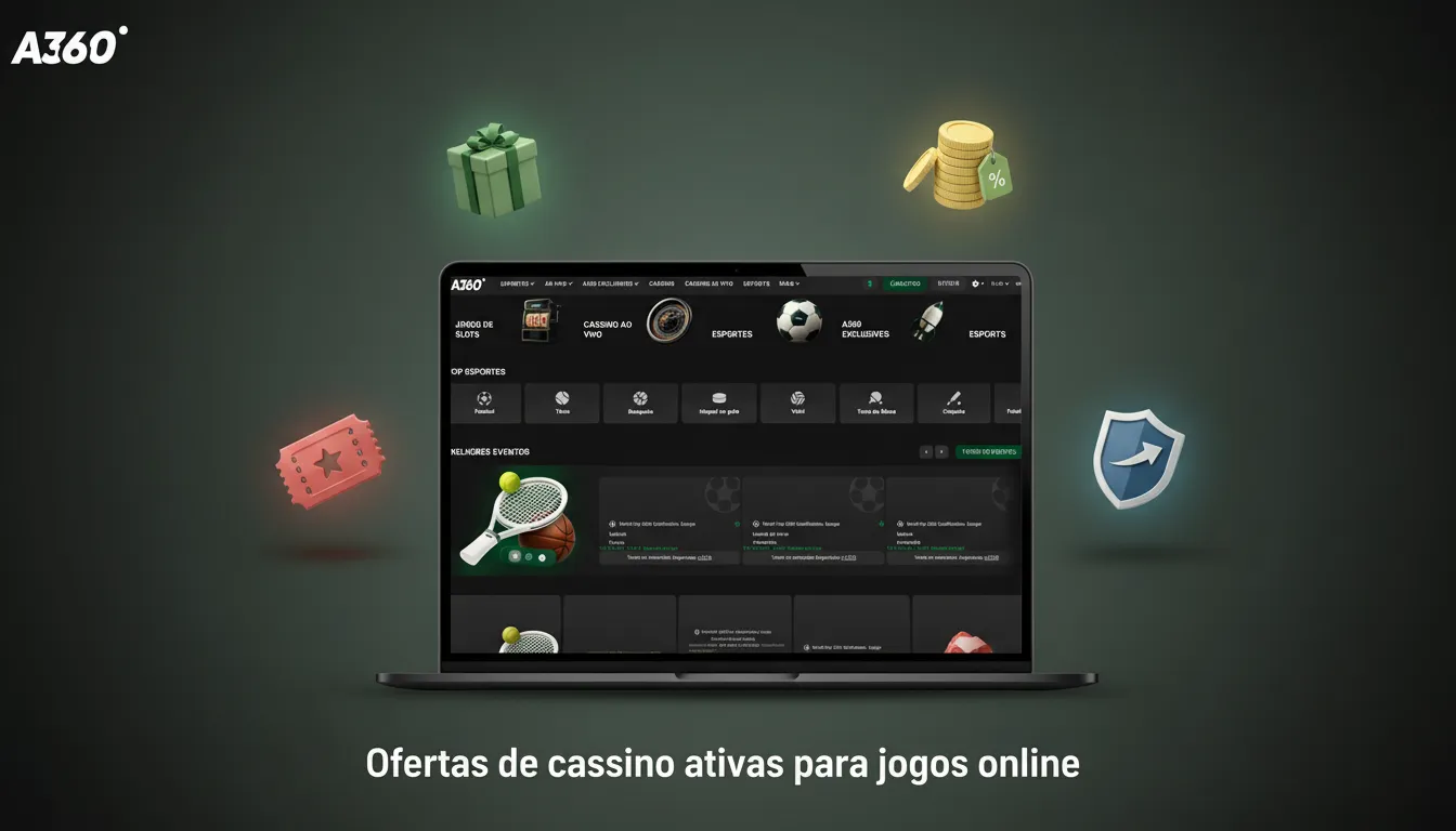 Banner de ofertas ativas: Recarga de Slots 50% até R$400 + 30 giros, Cashback 10% até R$1.000, Drops & Wins, bônus Live 20%.