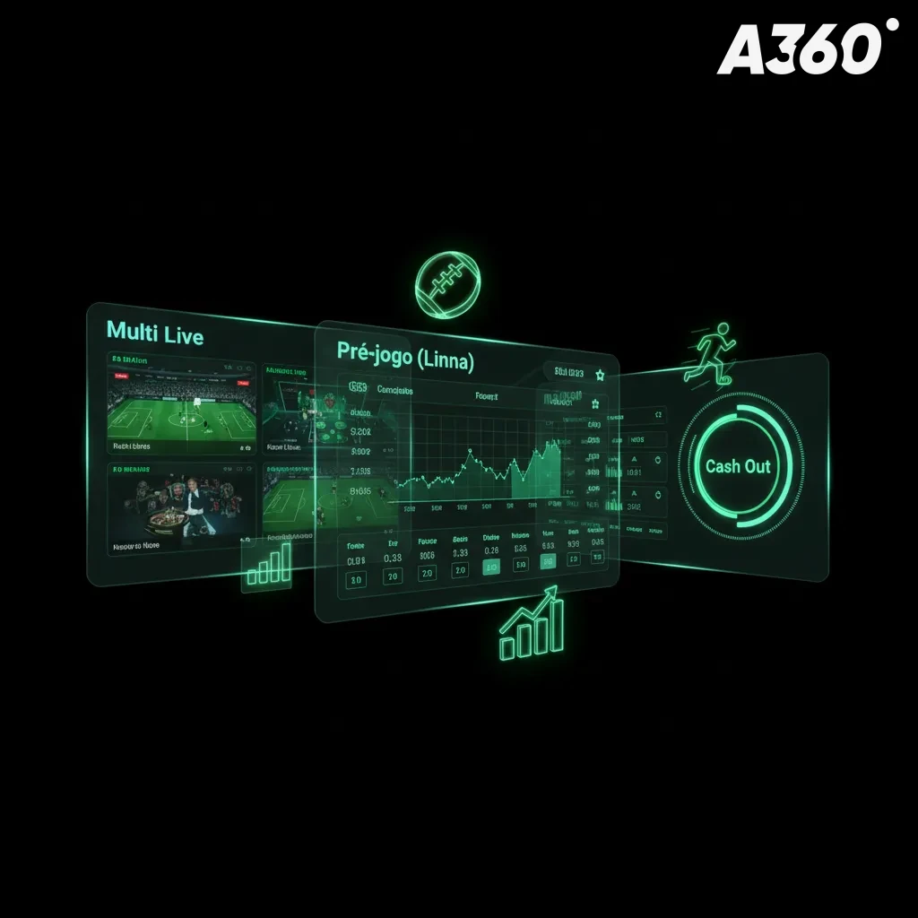 Painel de apostas com Multi Live, Pré‑jogo e Cash Out para gerenciar risco e retorno durante a partida.