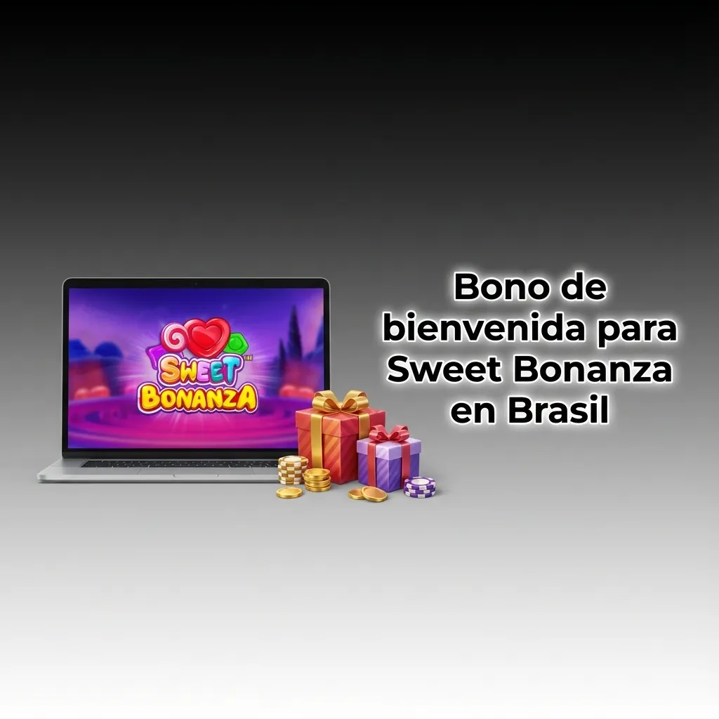 Banner de promoción: bono de bienvenida para Sweet Bonanza en Brasil, hasta 200% en 4 depósitos + 150 giros, con Pix.