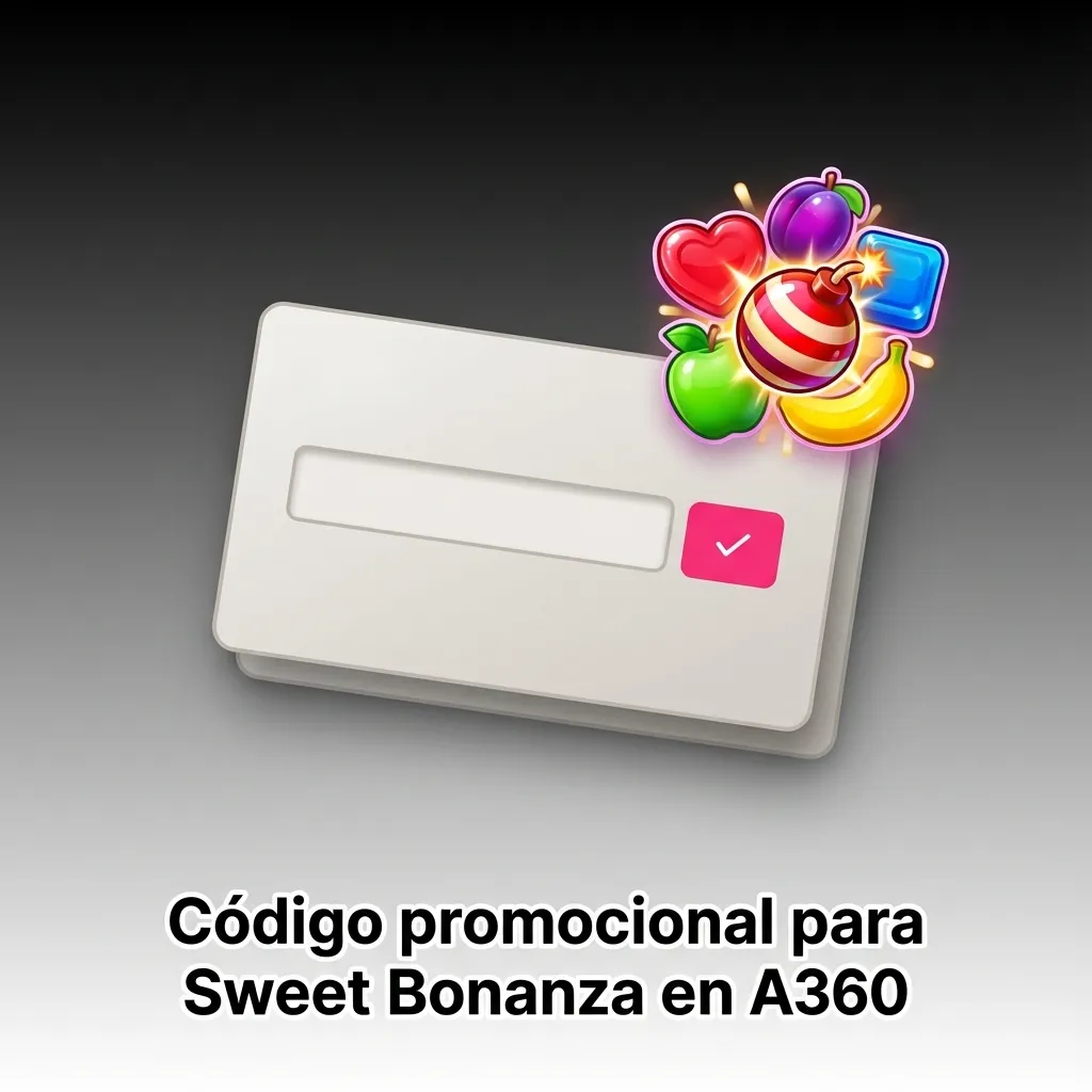 Banner de Sweet Bonanza en A360 con código promocional SWEETBR; úsalo en registro o cajero antes del depósito.