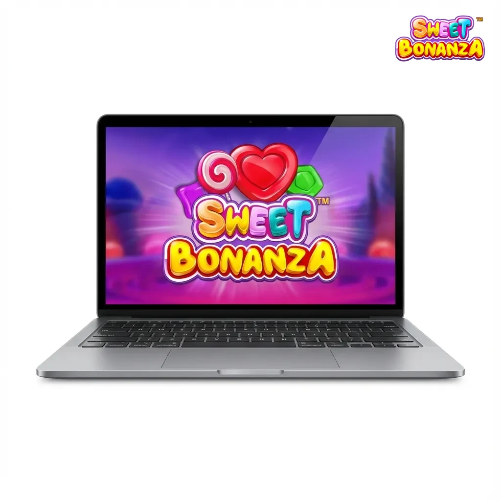 Pantalla del slot Sweet Bonanza en A360 con caramelos, promo 200% + 150 giros y Pix, dirigida a jugadores de Brasil.