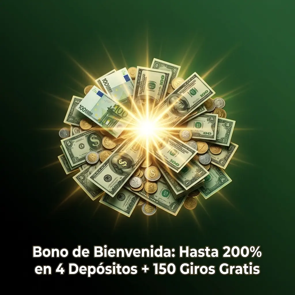 Bono de bienvenida A360: hasta 200% en 4 depósitos y 150 giros gratis para nuevos jugadores en México