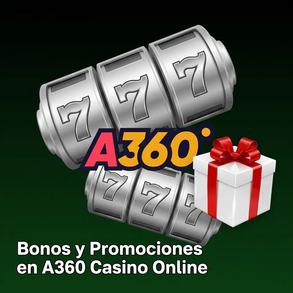Bonos y promociones en A360 Casino Online: primer depósito, recargas, giros gratis y ofertas de temporada.