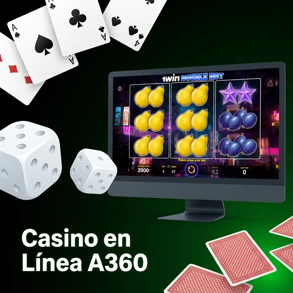 Casino en línea A360 con más de 5,000 juegos de mesa, ruleta, blackjack y baccarat de los mejores proveedores