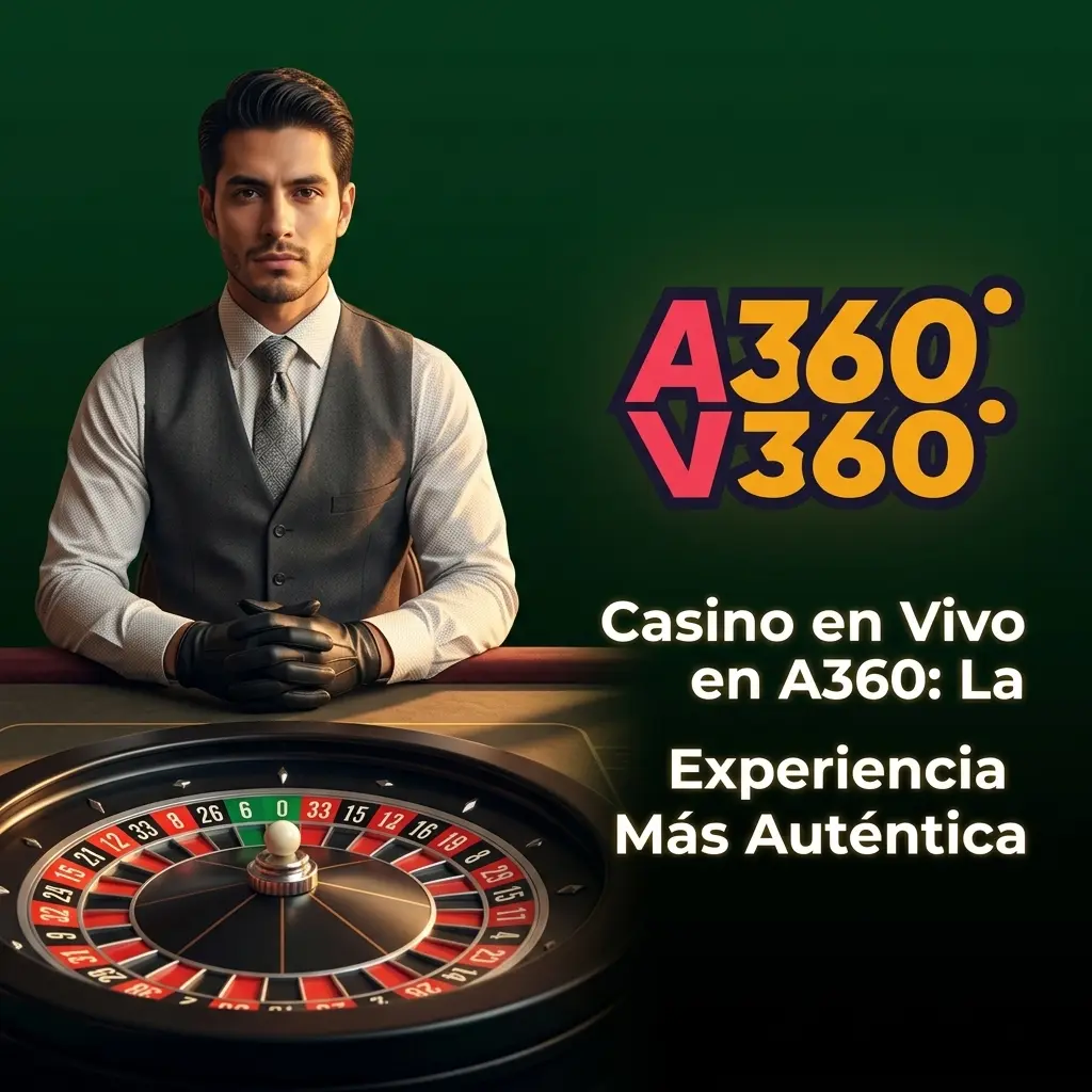 Casino en vivo A360 con crupieres profesionales en español: ruleta, blackjack, baccarat y game shows en tiempo real
