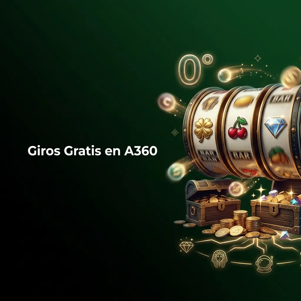 Giros gratis en A360: bono de bienvenida con 150 giros y promociones en tragaperras seleccionadas