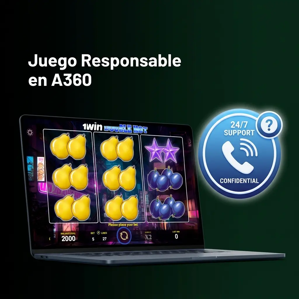 Herramientas de juego responsable en A360 México: límites, autoexclusión y control del tiempo de sesión