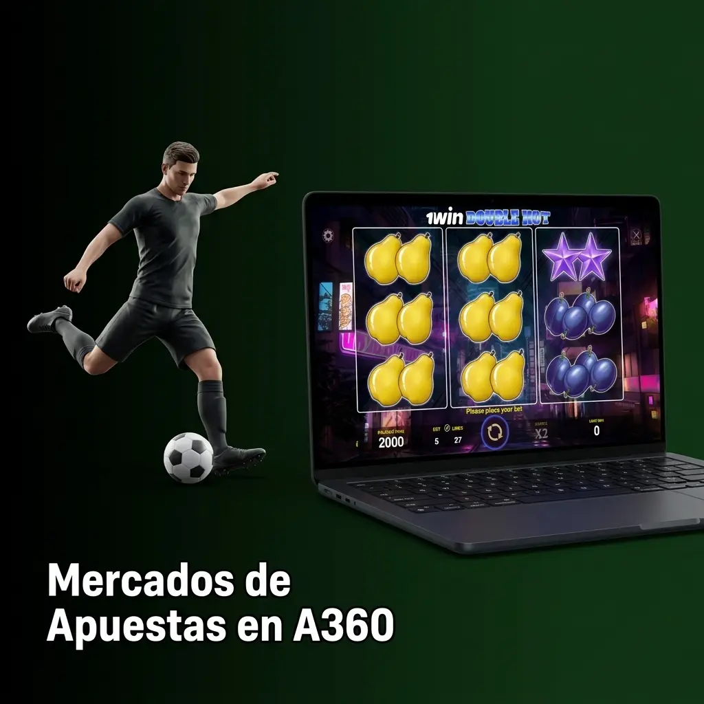 Mercados de apuestas en A360: fútbol, béisbol, basquetbol, tenis y más deportes con cobertura completa en México