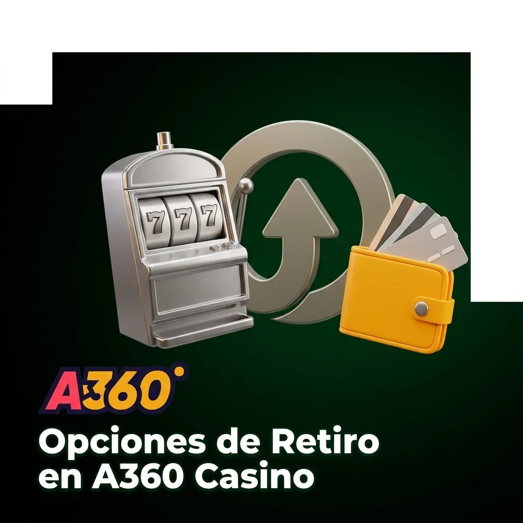 Tabla de métodos de retiro en A360 Casino: SPEI, Skrill, Neteller y AstroPay sin comisión en MXN