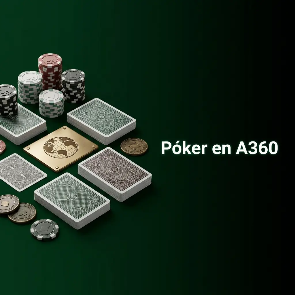 Juegos de póker en A360: video póker y póker contra banca con altos porcentajes de retorno