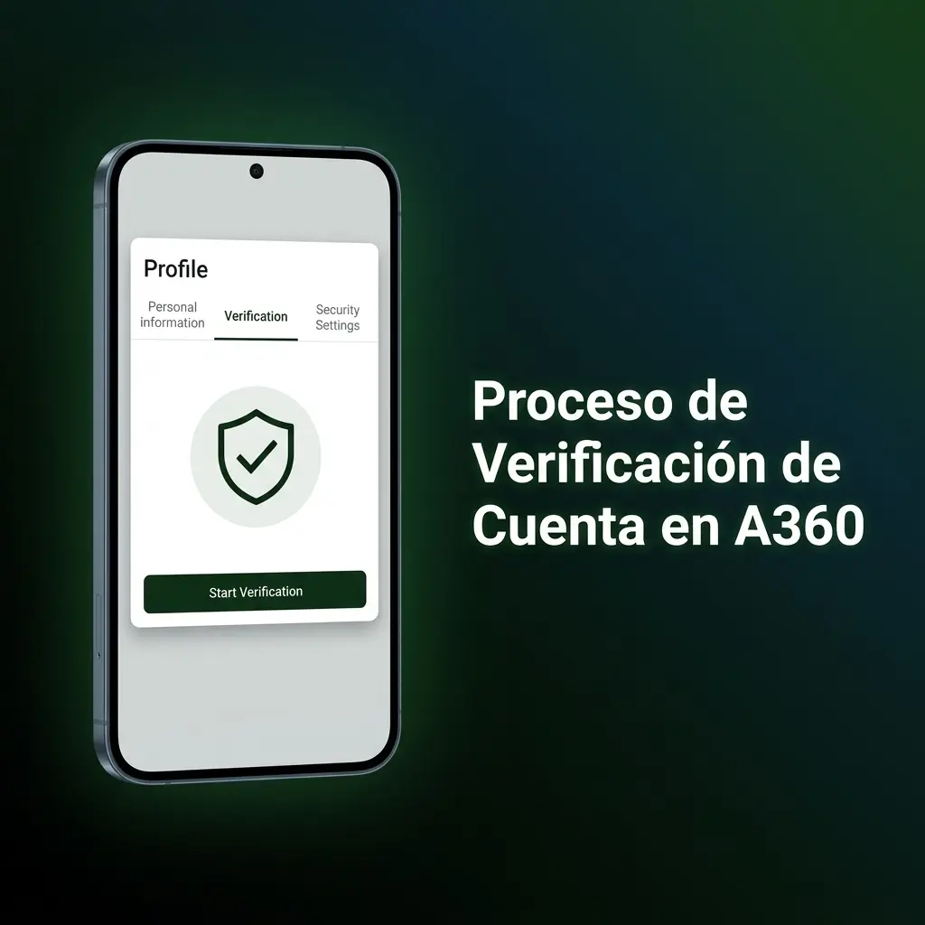 Proceso de verificación de cuenta en A360: identidad, domicilio y método de pago para usuarios en México