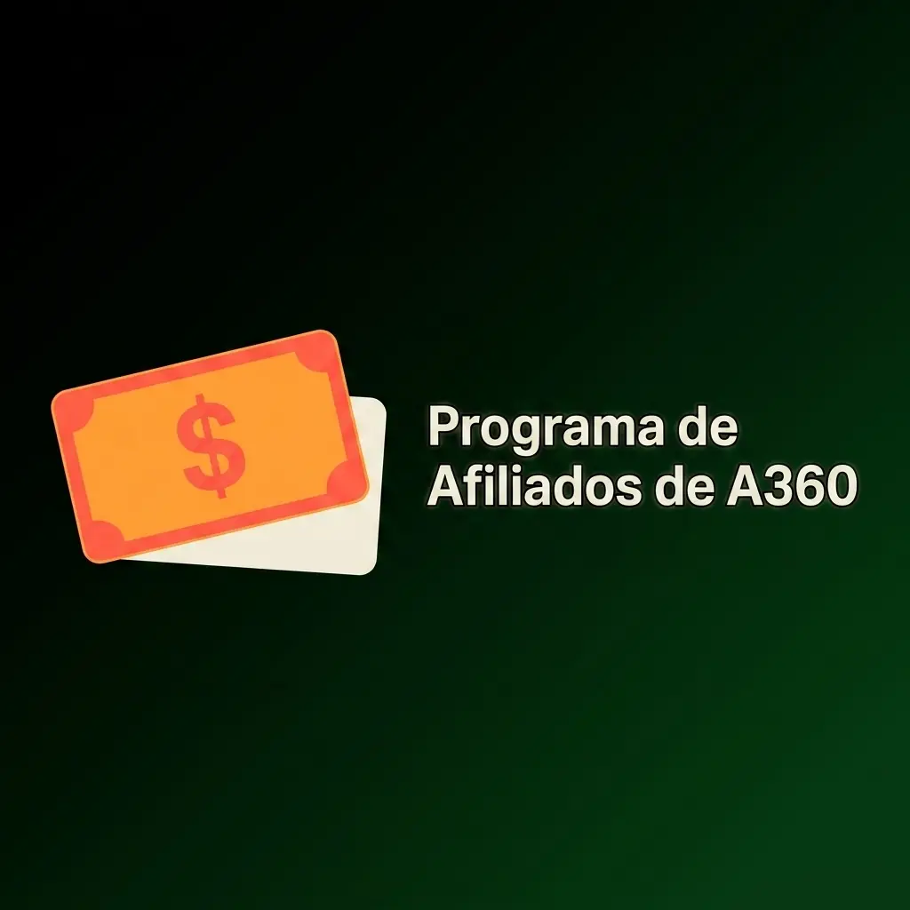 Programa de afiliados A360 para creadores de contenido y medios digitales en México con comisiones y revenue share