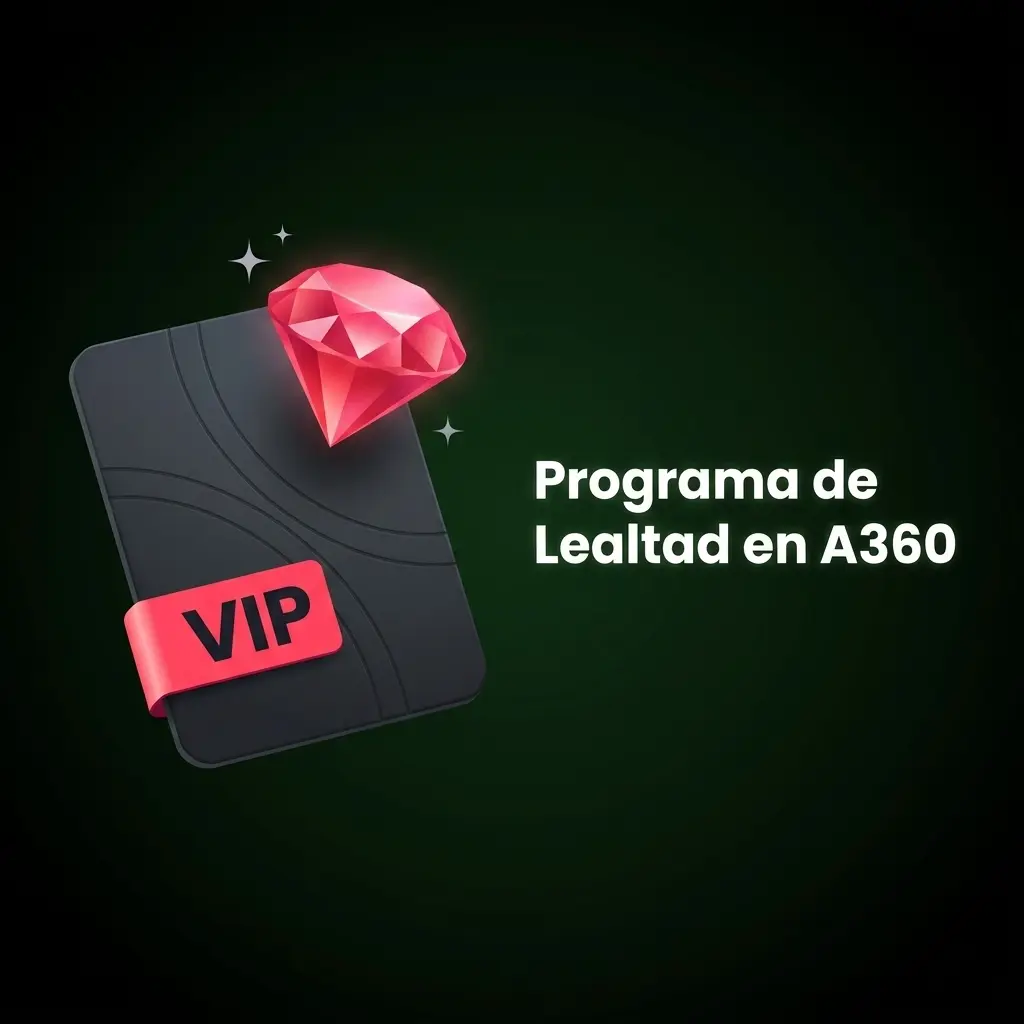 Tabla del programa de lealtad A360 con niveles Bronce a Elite, requisitos y recompensas para jugadores en México