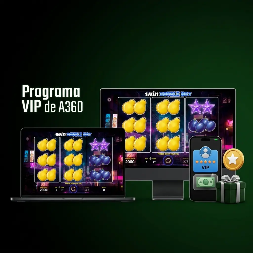 Programa VIP de A360 con niveles de lealtad, puntos acumulables, bonos personalizados y beneficios exclusivos en apuestas y casino