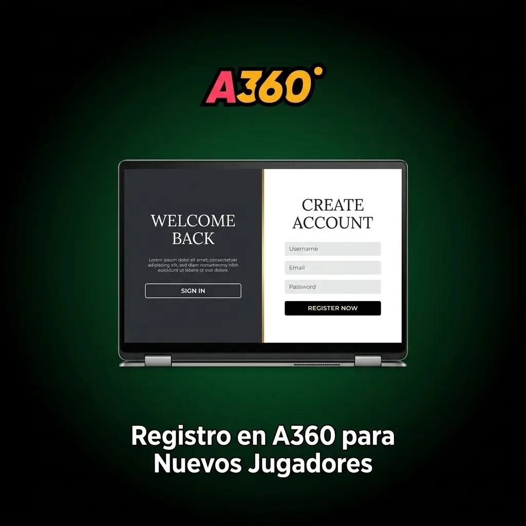 Guía de registro en A360 Casino para nuevos jugadores en México, pasos para crear cuenta en minutos