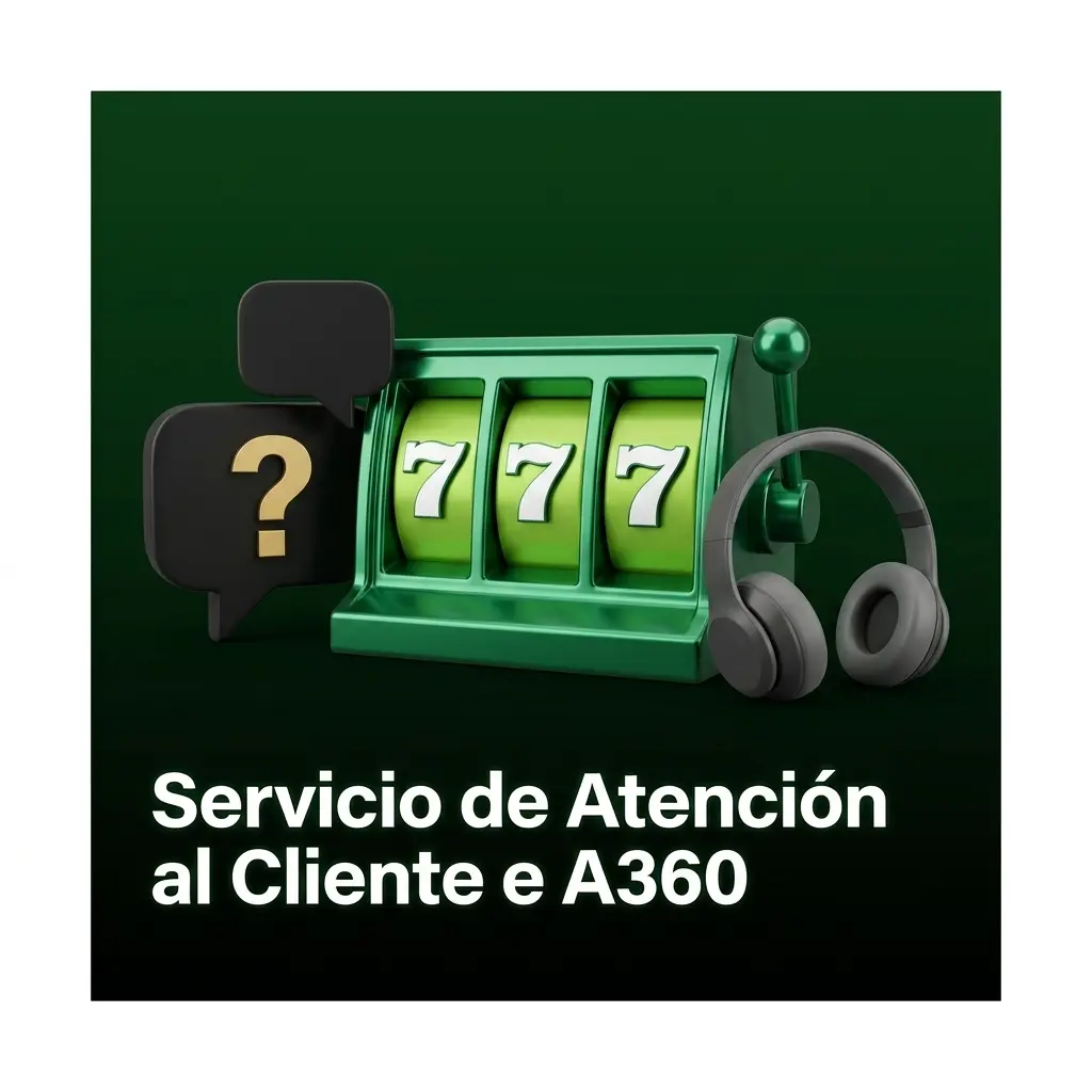 Equipo de soporte A360 disponible 24/7 por chat en vivo, correo y centro de ayuda para depósitos y retiros
