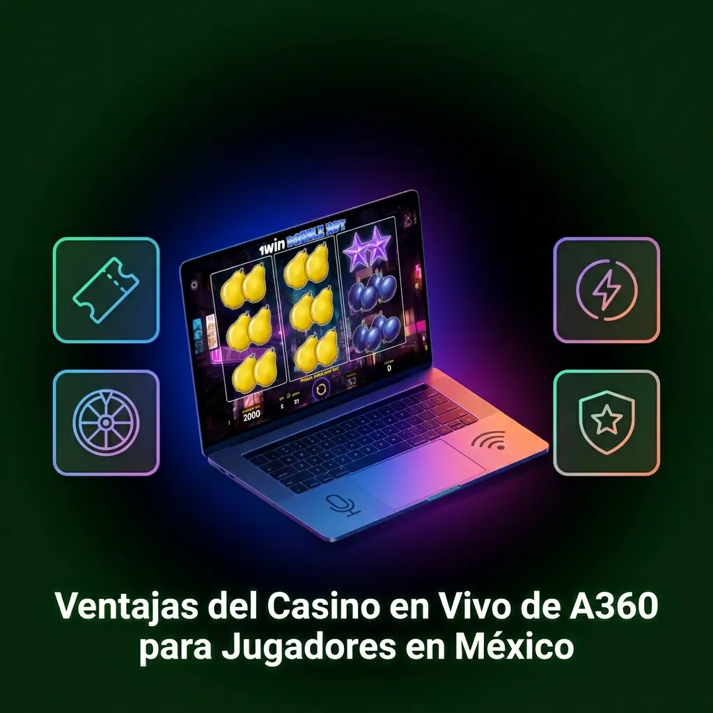 Ventajas del casino en vivo de A360 para jugadores en México con dealers, pagos en MXN y app móvil