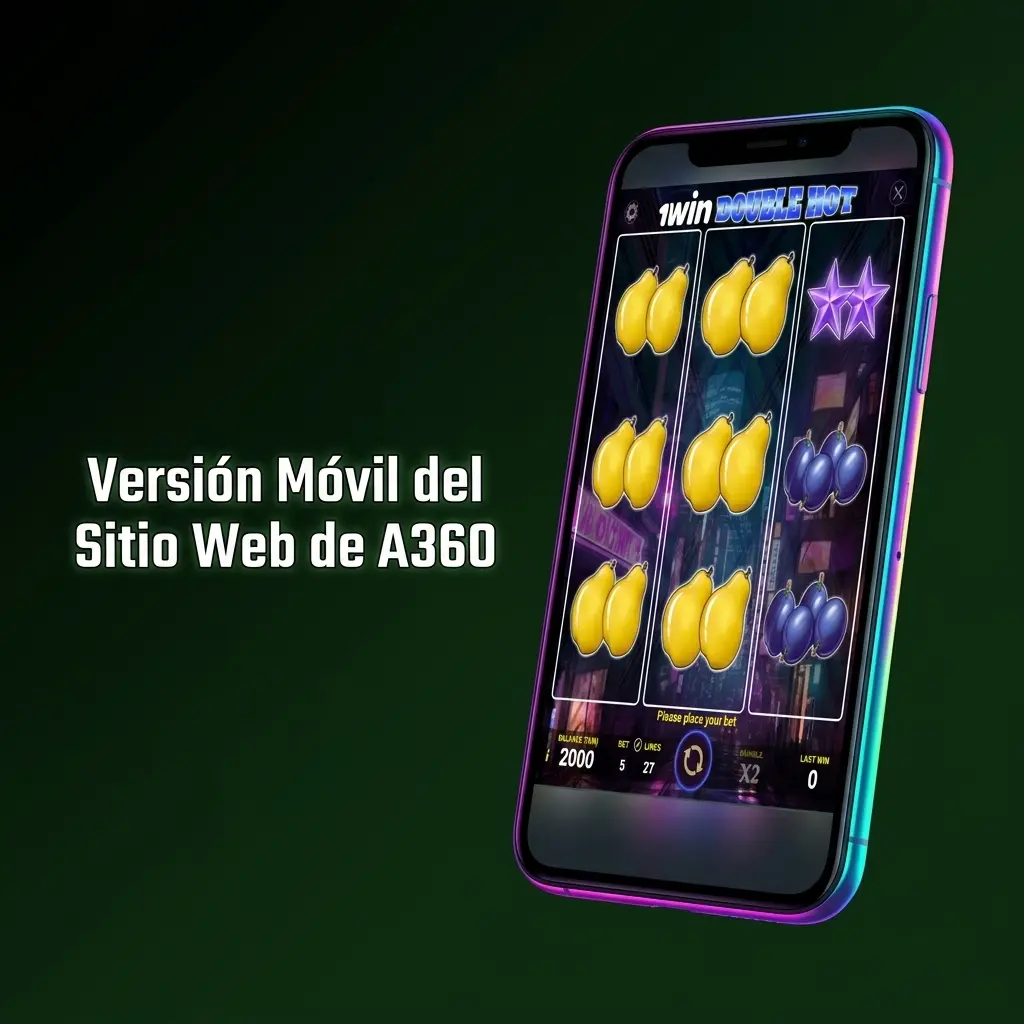 Versión móvil del sitio web A360 optimizada para Android e iOS con navegación táctil en Chrome y Safari