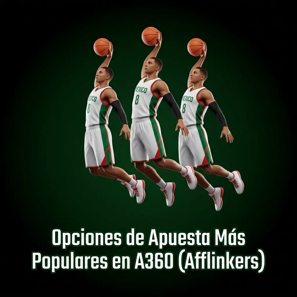 Opciones de apuesta más populares en A360 Afflinkers para todos los niveles de experiencia