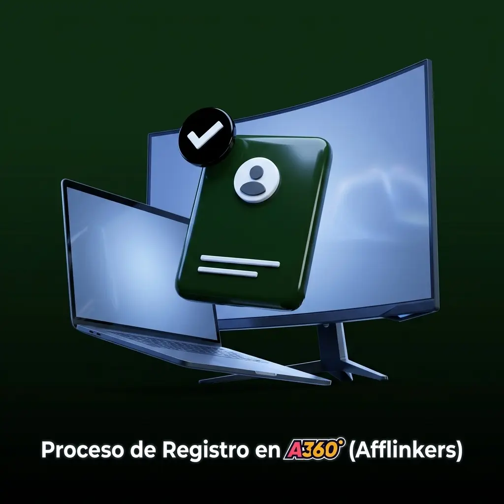 Proceso de registro en A360 Afflinkers: pasos para crear cuenta, bono de bienvenida y giros gratis en México